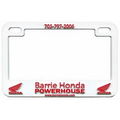 Motorcycle License Plate Frame - Elite